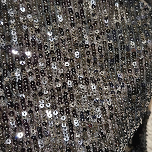 Zara Black Sequin Tank Top - Picture 11 of 11